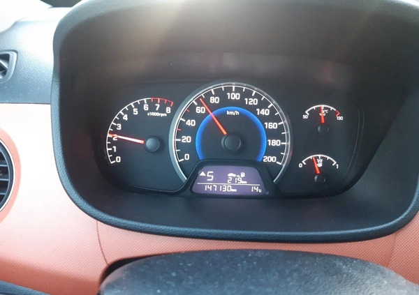 Hyundai i10 cena 27900 przebieg: 147000, rok produkcji 2014 z Tychy małe 277